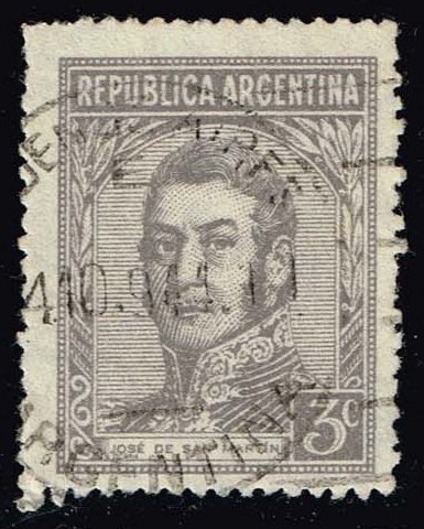 Argentina #423 Jose de San Martin; Used