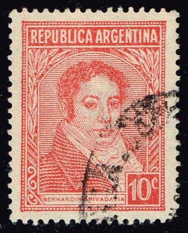 Argentina #430 Bernardino Rivadavia; Used