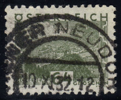 Austria #353 Hohenems; Used