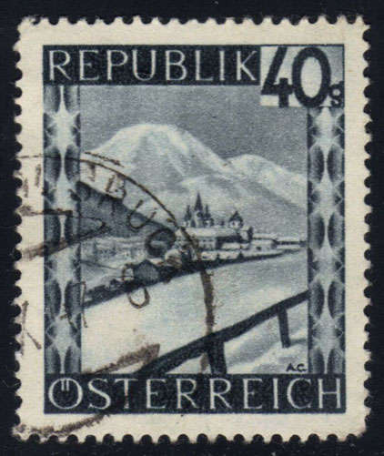 Austria #470 Mariazell; Used
