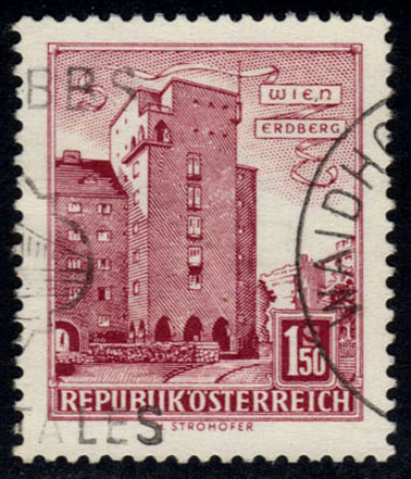 Austria #623 Rabenhof Building; Used