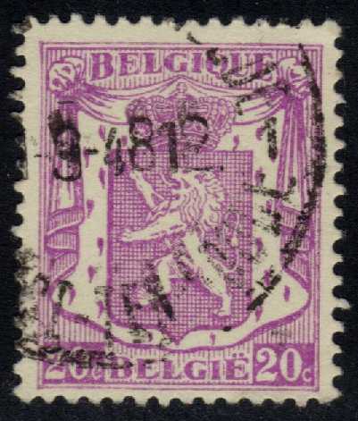 Belgium #269 Coat of Arms; Used