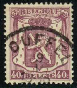 Belgium #274 Coat of Arms; Used