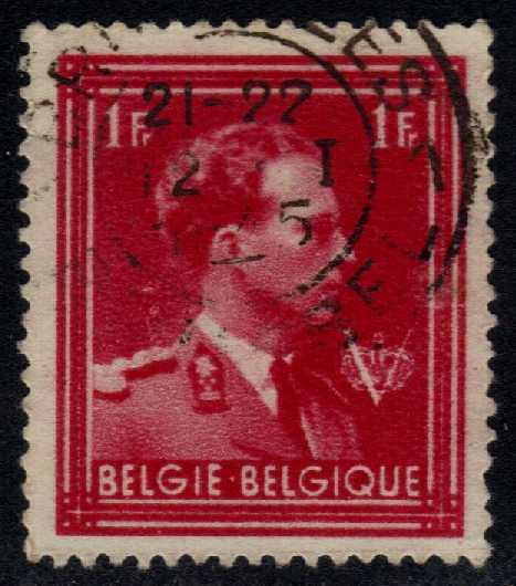 Belgium #354 King Leopold III; Used