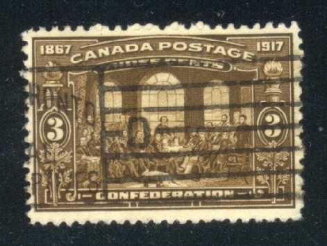 Canada #135 The Fathers of Confederation; Used