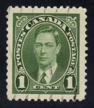 Canada #231 King George VI; Used