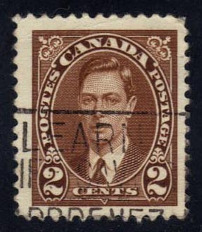 Canada #232 King George VI; Used