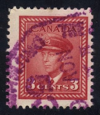 Canada #251 King George VI; Used