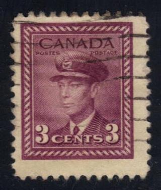 Canada #252 King George VI; Used