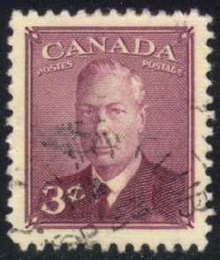 Canada #286 King George VI; Used