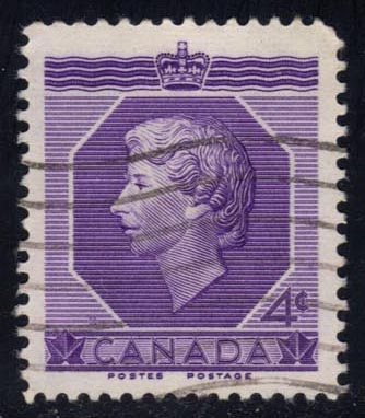 Canada #330 Queen Elizabeth II; Used