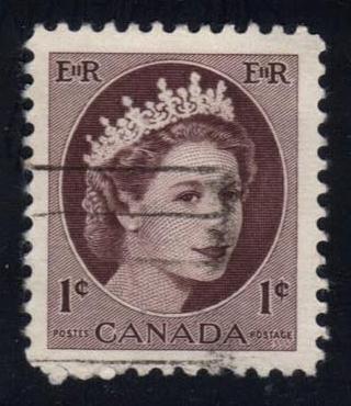 Canada #337 Queen Elizabeth II; Used