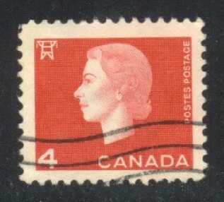 Canada #404 Elizabeth II and Electric Tower; Used