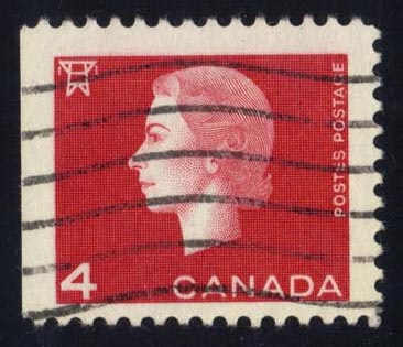 Canada #404 Elizabeth II and Electric Tower; Used