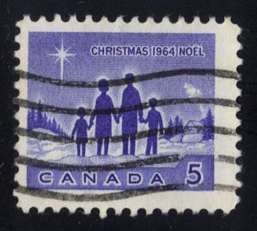 Canada #435 Family and Star of Bethlehem; Used