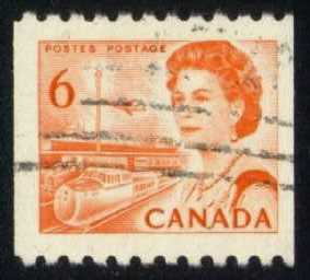 Canada #468A Transportation; Used