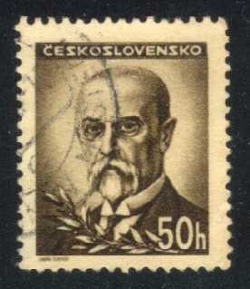 Czechoslovakia #301 President Masaryk; Used