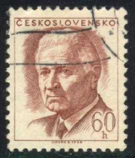 Czechoslovakia #1541 Pres. Ludvik Svoboda; CTO