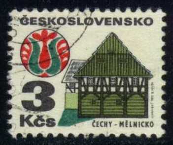 Czechoslovakia #1736A House in Melnik; CTO