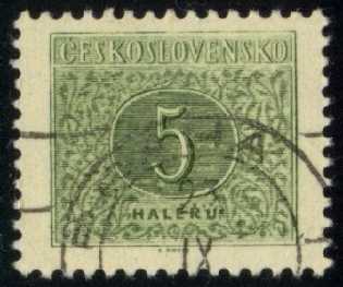 Czechoslovakia #J82 Postage Due; CTO