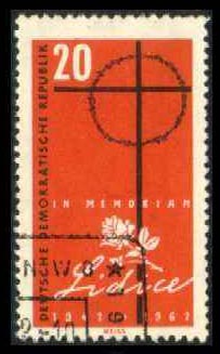 Germany DDR #607 Lidice Memorial, CTO