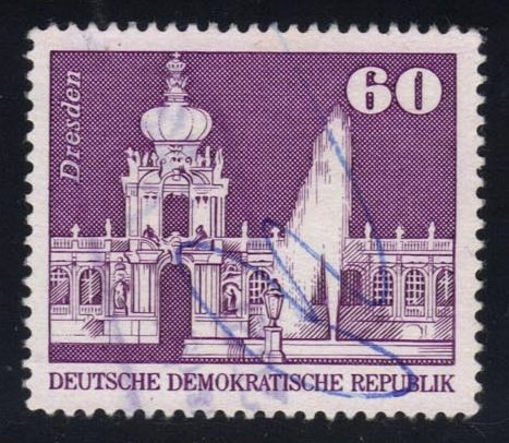 Germany DDR #1439 Zwinger, Dresden; Used