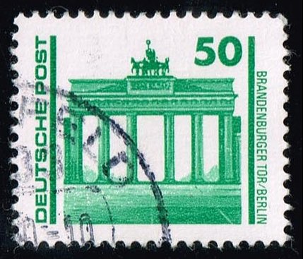 Germany DDR #2834 Brandenburg Gate; Used