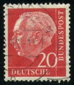 Germany #710 Theodor Heuss; Used