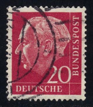 Germany #710 Theodor Heuss; Used
