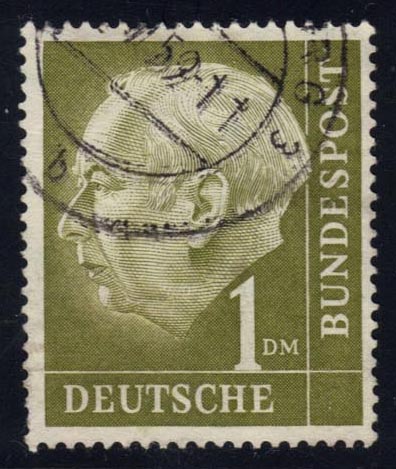 Germany #719 Theodor Heuss; Used
