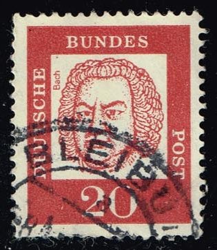 Germany #829 Johann Sebastian Bach; Used
