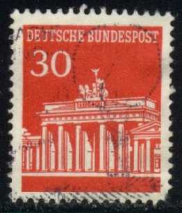 Germany #954 Brandenburg Gate; Used
