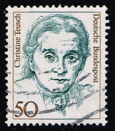 Germany #1480 Christine Teusch; Used