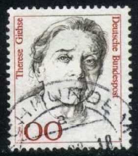 Germany #1484 Therese Giehse; Used