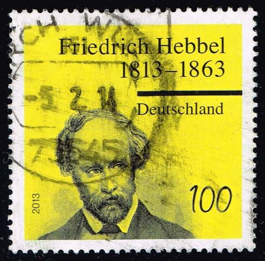 Germany #2718 Friedrich Hebbel; Used