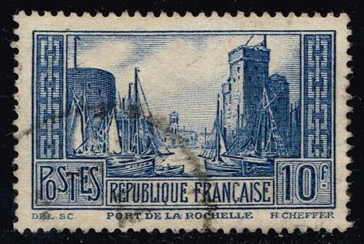 France #252 Port of La Rochelle; Used