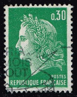France #1231C Marianne; Used