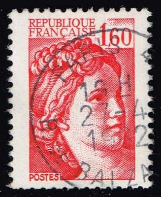 France #1756 Sabine; Used