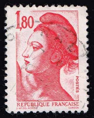 France #1798 Liberty; Used