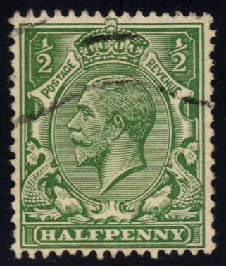 Great Britain #159 King George V; Used