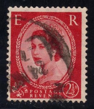 Great Britain #321 Queen Elizabeth II; Used