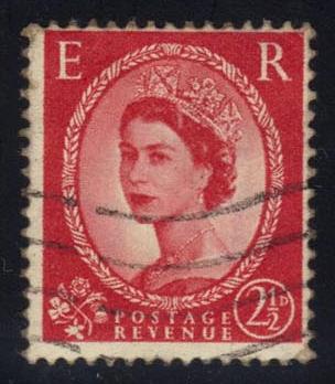 Great Britain #357 Queen Elizabeth II; Used