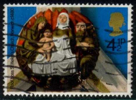 Great Britain # 733 Nativity; Used