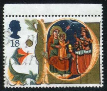 Great Britain #1416 Adoration of the Magi; Used