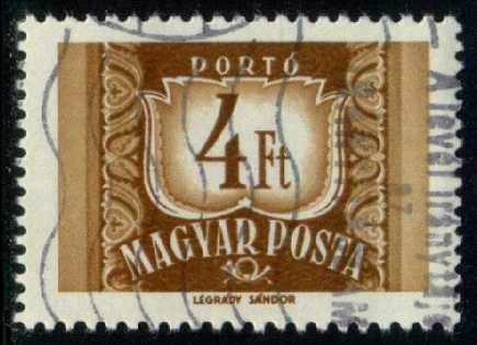 Hungary #J265 Postage Due; CTO