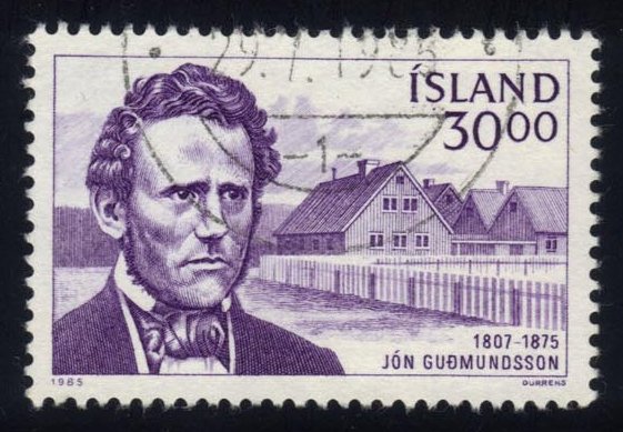 Iceland #614 Jon Gudmundsson; Used