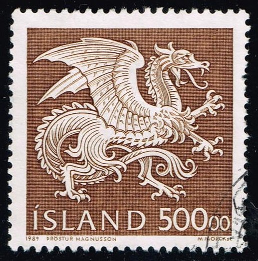 Iceland #677 Dragon; Used
