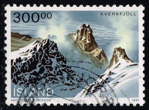 Iceland #737 Kverkfjoll Landscape; Used