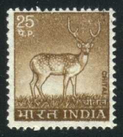 India #623 Axis Deer (Chital); Used
