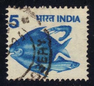 India #837 Fish; Used